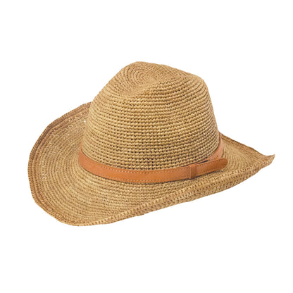 alt chapeau de paille cowboy pour homme en paille de raphia