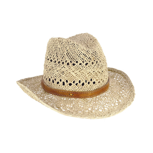 alt chapeau en raphia cowboy pour femme de madagascar