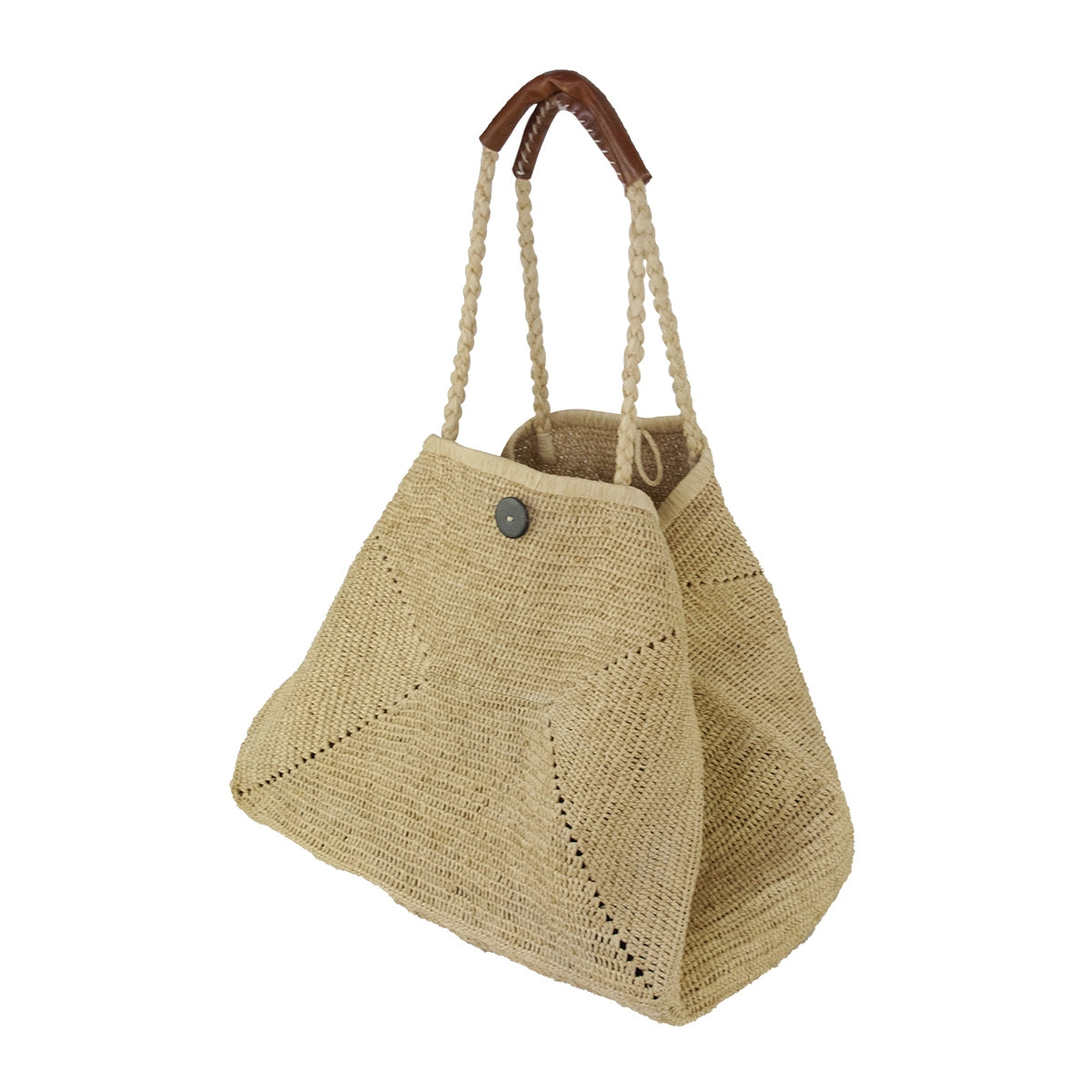 alt grand sac de plage en raphia tendance 